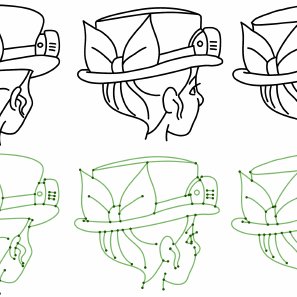 297x297 turning head animation output animation - Film Strip Drawing