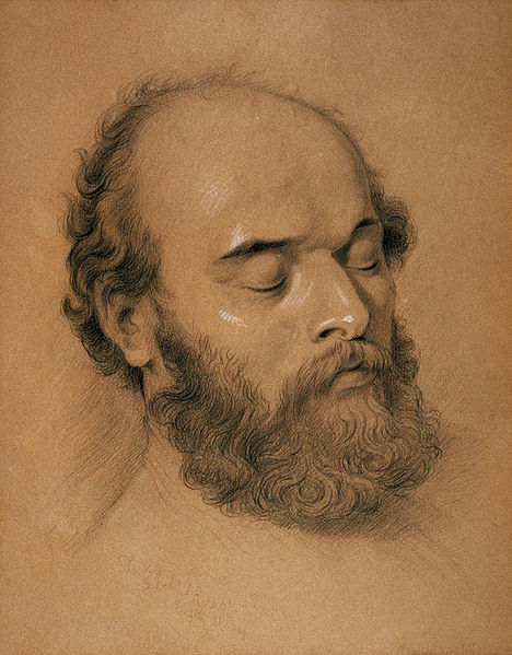 468x599 final drawing of dante gabriel rossetti - Final Drawing