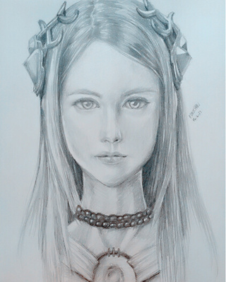 320x399 my yeul fan drawing from final fantasy xiii series - Final Fantasy Drawing