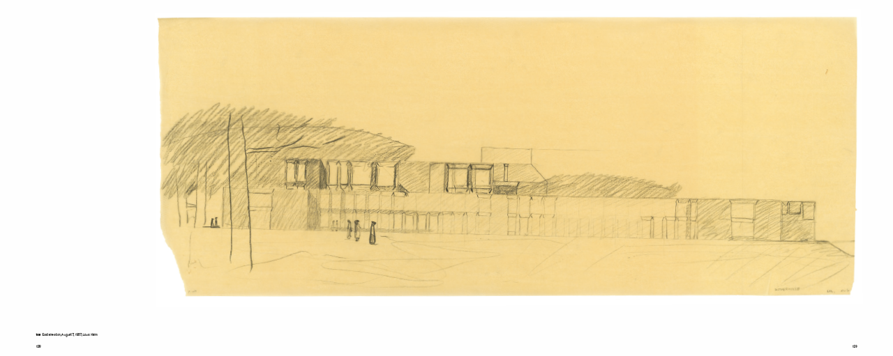 1280x511 Louis Kahn Drawing To Find Out Lars Publishers - Find Drawing