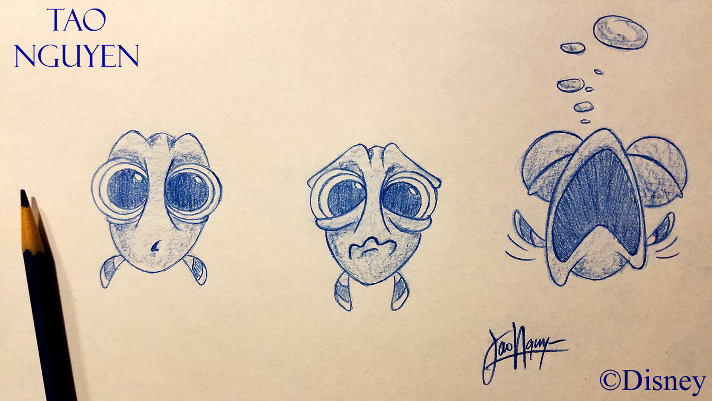 1422x800 Tao Nguyen - Finding Dory Drawing