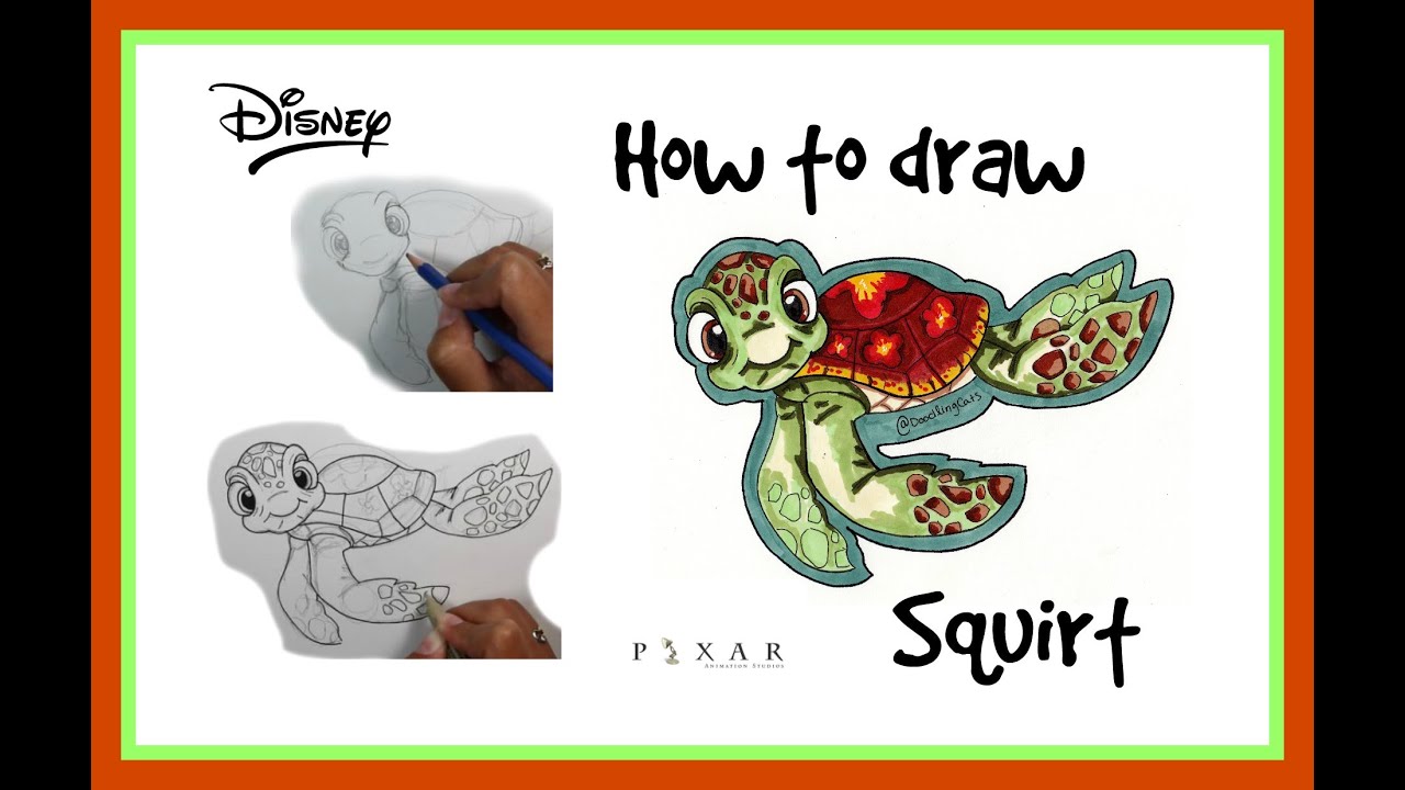 Finding Nemo Turtle Drawing at Explore collection