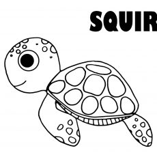 230x230 wonderful design coloring pages turtles mainstream sea pictures - Finding Nemo Turtle Drawing