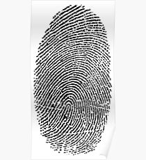 210x230 Fingerprint Drawing Posters Redbubble - Fingerprint Drawing