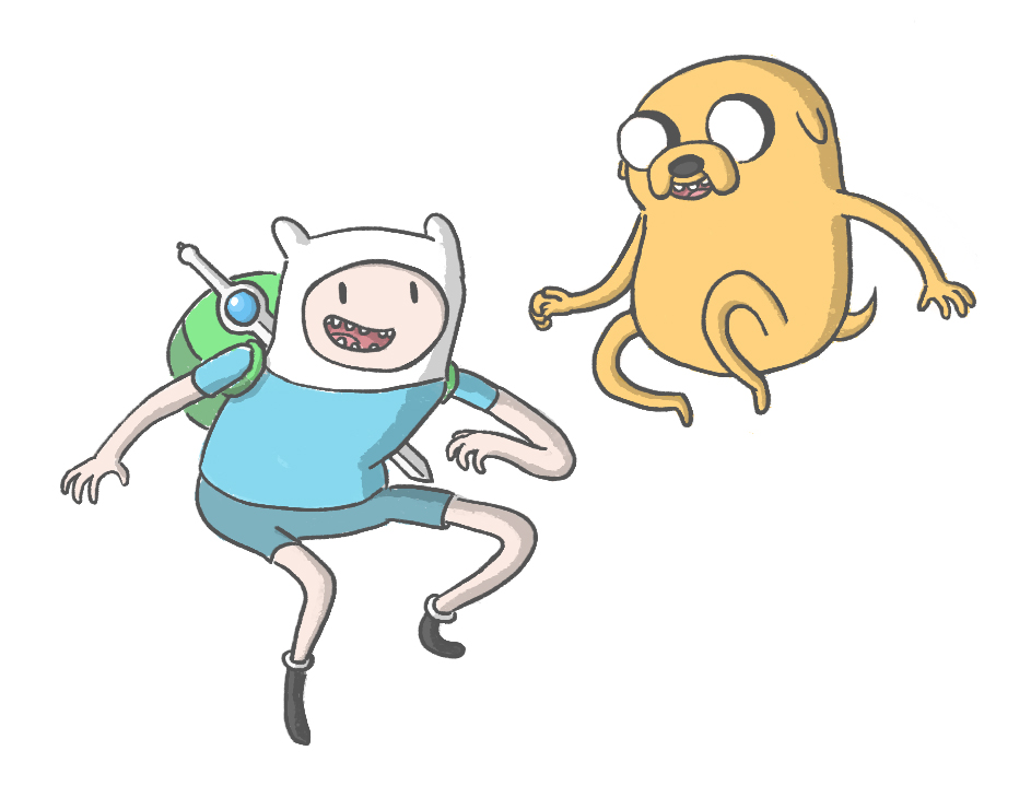 Finn And Jake Drawing at PaintingValley.com | Explore collection of ...