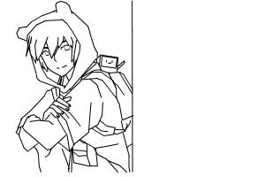 300x200 how to draw finn - Finn Drawing