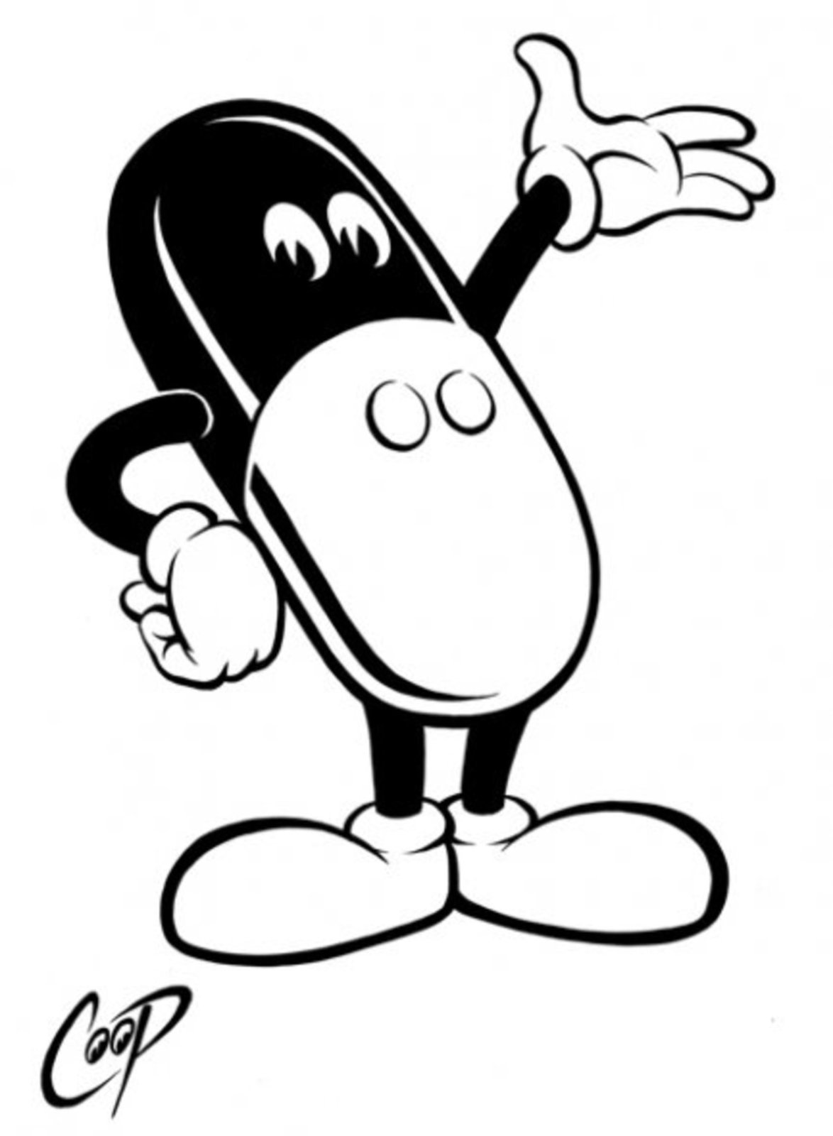 1174x1600 Corey Helford Gallery - Finn Drawing