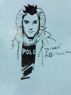 Fiona Staples Drawing