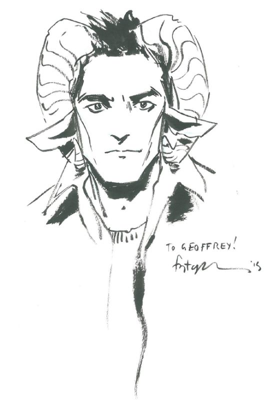 546x800 Marko Of Saga - Fiona Staples Drawing