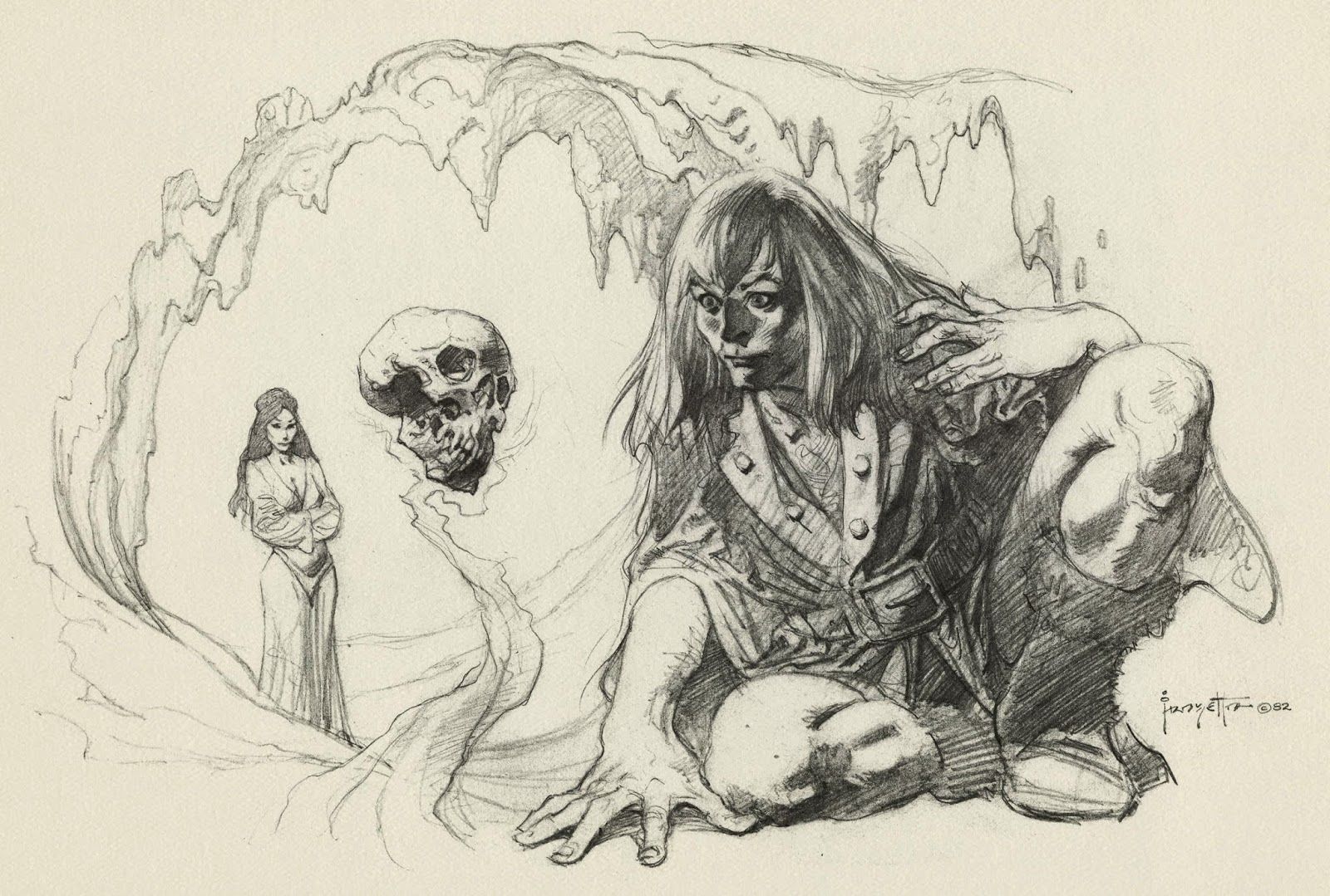 1600x1079 Cap'n's Comics Fire And Ice - Fire And Ice Drawing