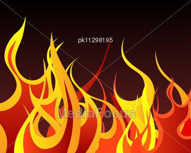 380x304 Stock Photo Inferno Fire Vector Background - Fire Background Drawing