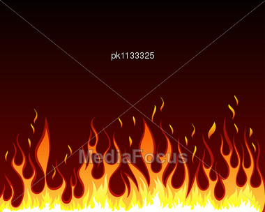 380x304 Stock Photo Inferno Fire Vector Background - Fire Background Drawing