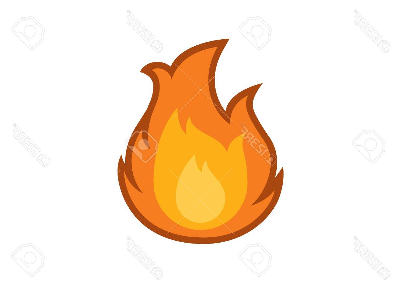 1300x919 Best Flame Icon Vector Fire On White Background Drawing - Fire Background Drawing