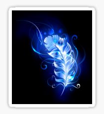 210x230 Blue Fire Background Drawing Stickers Redbubble - Fire Background Drawing