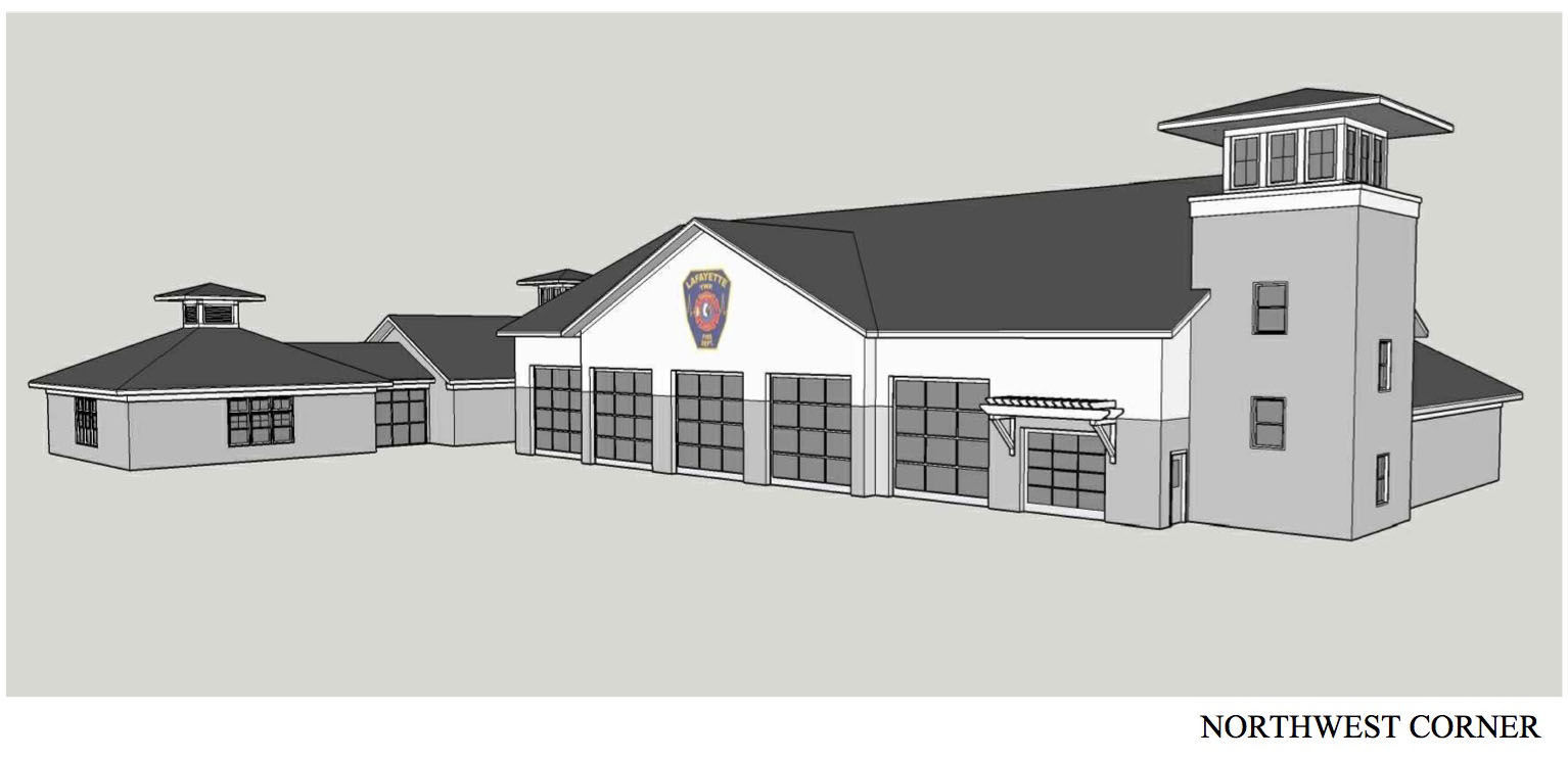 1534x743 Lafayette Looking To Build New Fire Station Medina - Fire Department Drawing