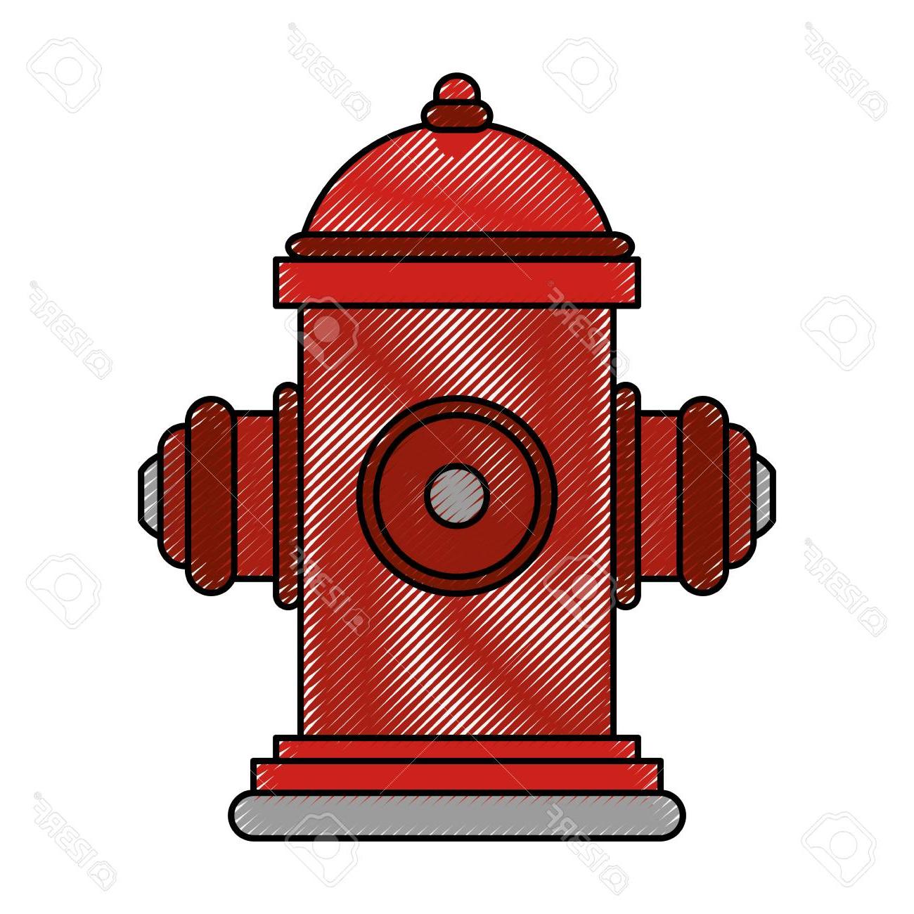 1300x1300 best free fire hydrant icon vector illustration graphic design drawing - Fire Design Drawing