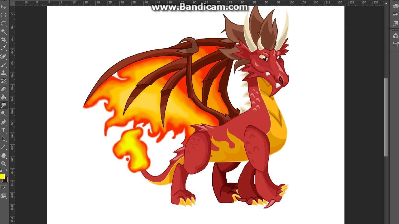 1280x720 Fire Dragon Speed Drawing - Fire Dragon Drawing