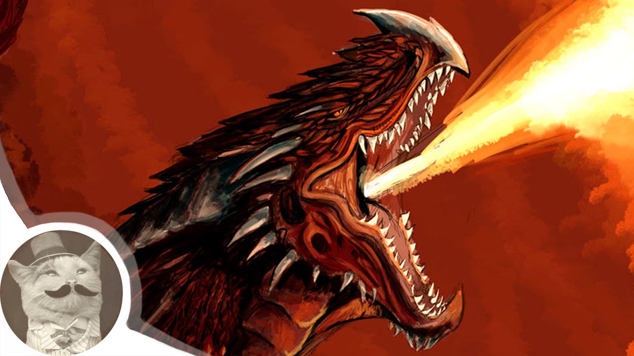 1280x720 Fire Dragon - Fire Dragon Drawing