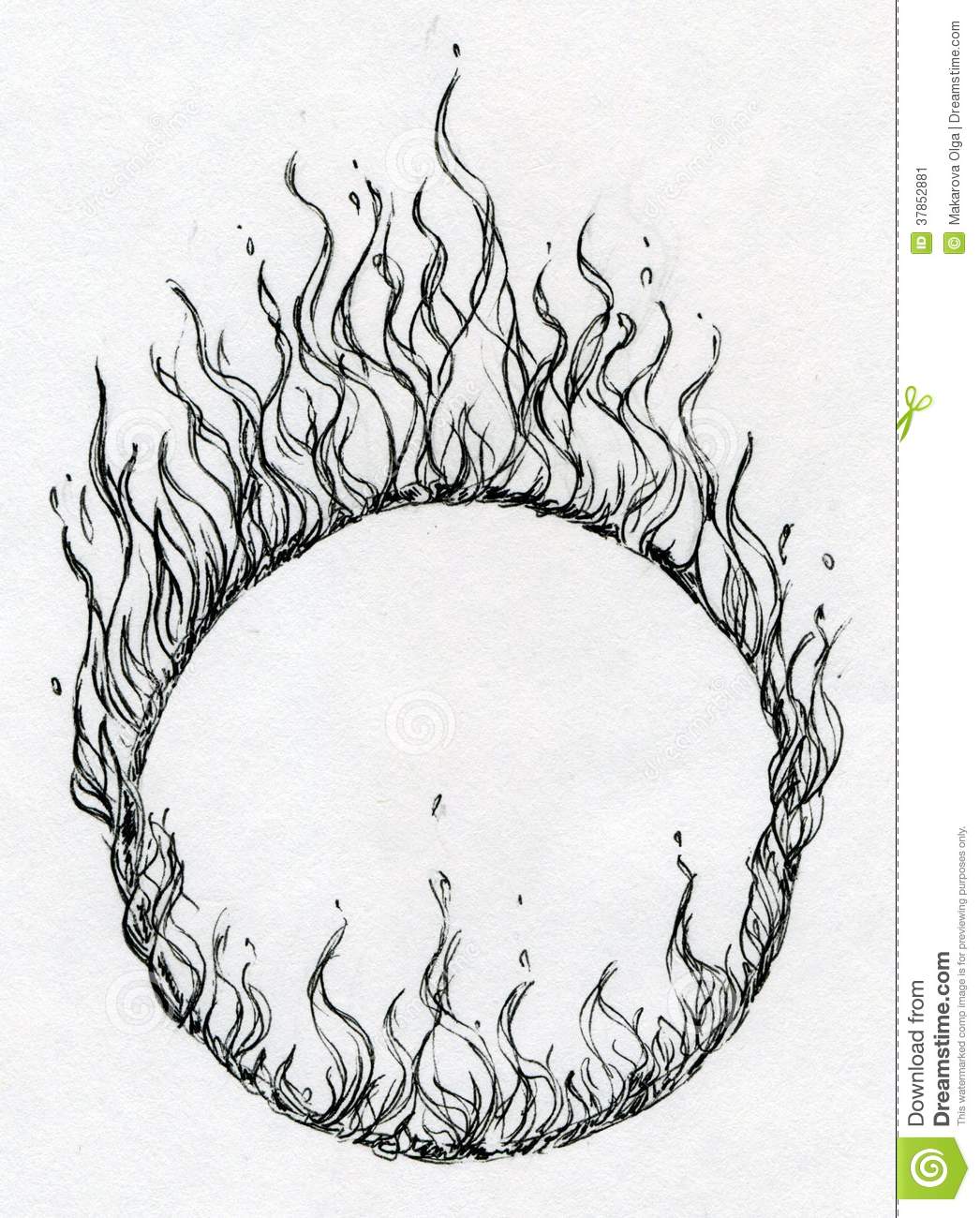 1046x1300 Fire Drawing Free Download - Fire Drawing