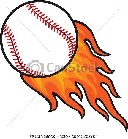 431x470 Drawn Baseball Fire Drawing - Fire Drawing Images