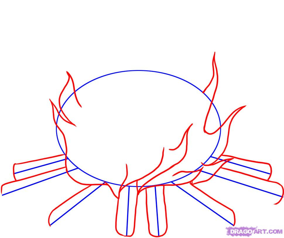 970x812 How To Draw Fire Step - Fire Drawing Step By Step