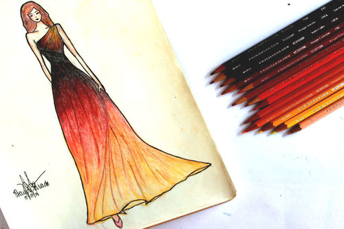 500x333 Girl On Fire Ig Onedandirection - Fire Drawing Tumblr