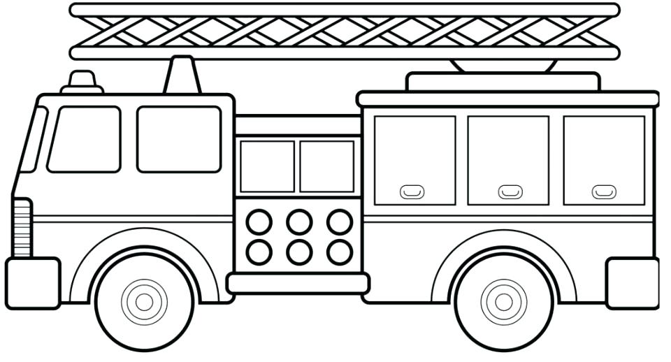 Fire Engine Drawing Pictures : Fire Engine Clipart Drawing Pictures On