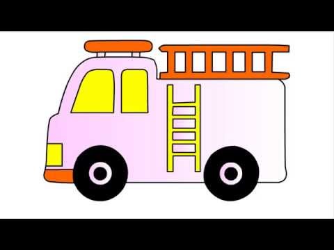 480x360  - Fire Engine Drawing