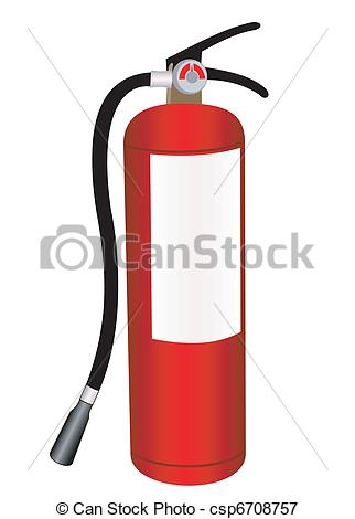 322x470 Fire Extinguisher Illustration On A White Background - Fire Extinguisher Drawing
