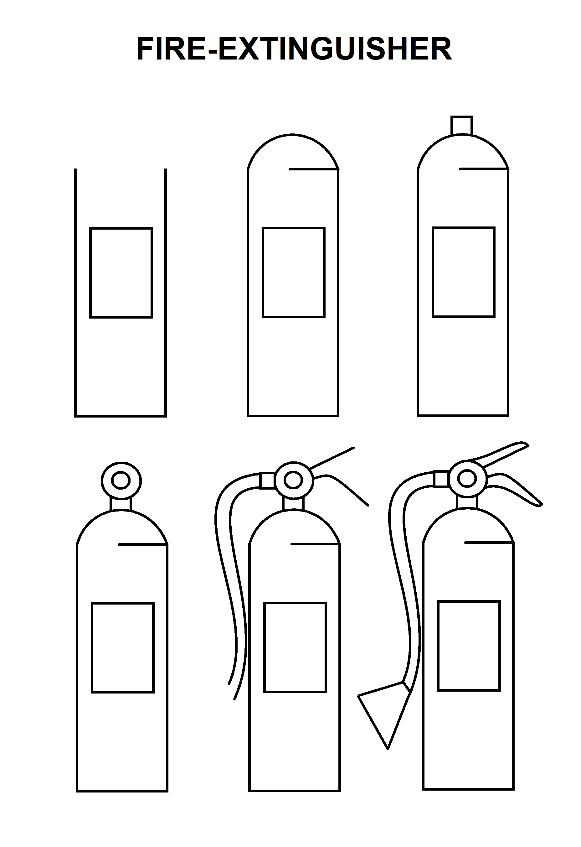 1856x2704 Step - Fire Extinguisher Drawing