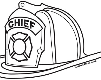 340x270 Fire Chief Helmet Etsy - Fire Helmet Drawing