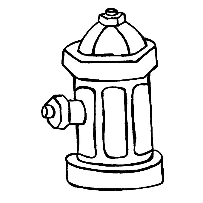 680x680 Fire Hydrant Drawing Pic Drawing Skill - Fire Hydrant Drawing