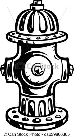 255x470 Fire Hydrant - Fire Hydrant Drawing