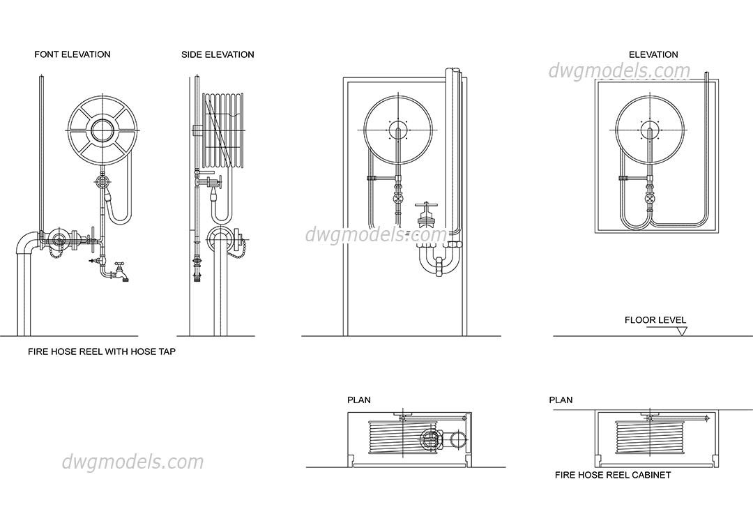 1080x760 Fire Hydrants Dwg, Free Cad Blocks Download - Fire Hydrant Drawing