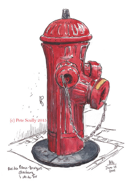 446x640 Fire Hydrant - Fire Hydrant Drawing