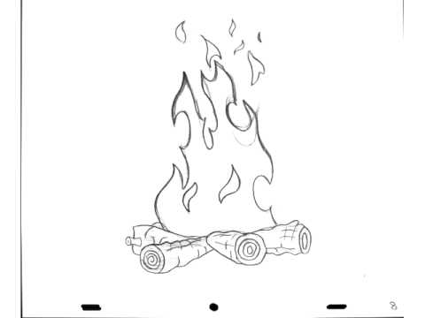 480x360 Les Fire Pencil Test - Fire Pencil Drawing