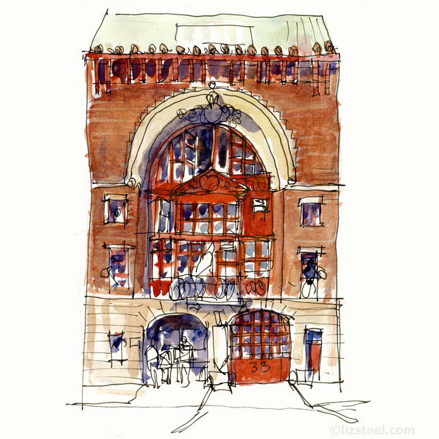 640x640 from the archives a nyc fire station - Fire Station Drawing