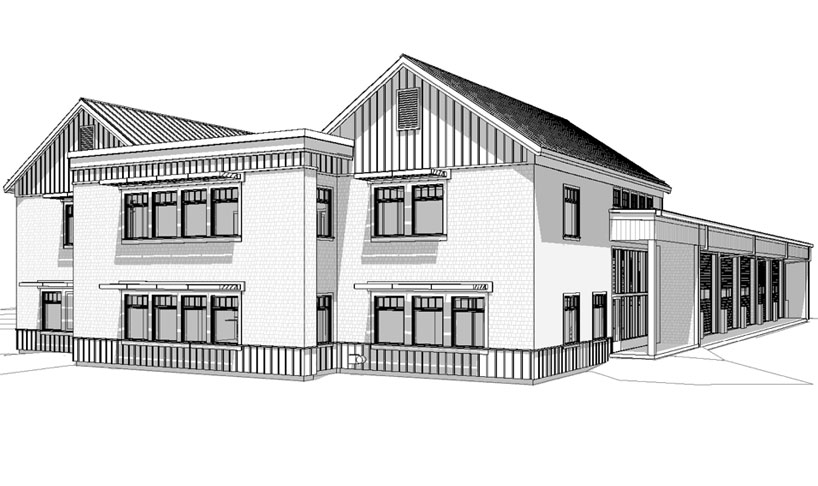 818x486 oak bluffs fire ems station integrata architecture + construction - Fire Station Drawing