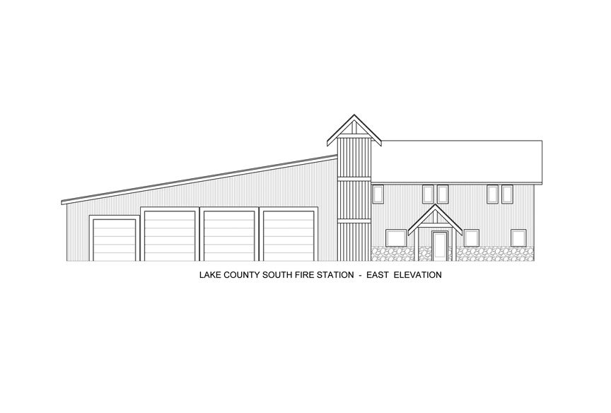 864x584 south fire station makes it to drawing board news - Fire Station Drawing