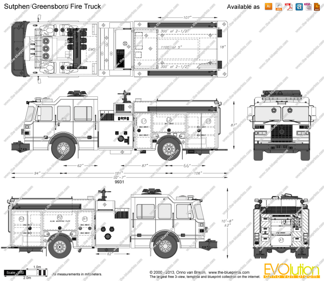 Fire Truck Drawing Pictures at PaintingValley.com | Explore collection ...