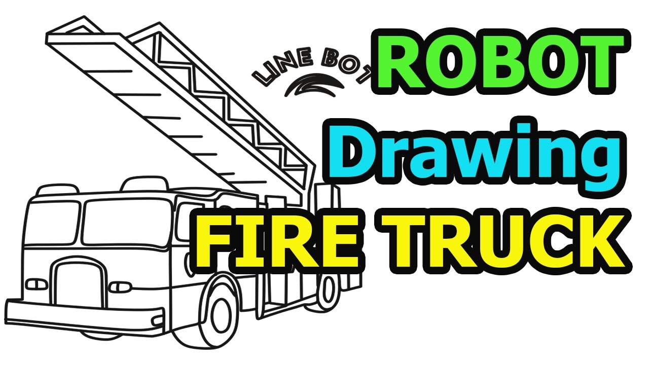 1280x720 How To Draw A Fire Truck Quick Easy - Fire Truck Line Drawing