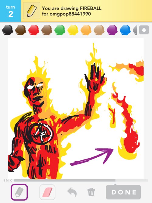 500x667 Fireball Drawings - Fireball Drawing