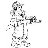 200x200 Download Firefighter Category Png, Clipart And Icons Freepngclipart - Firefighter Cartoon Drawing