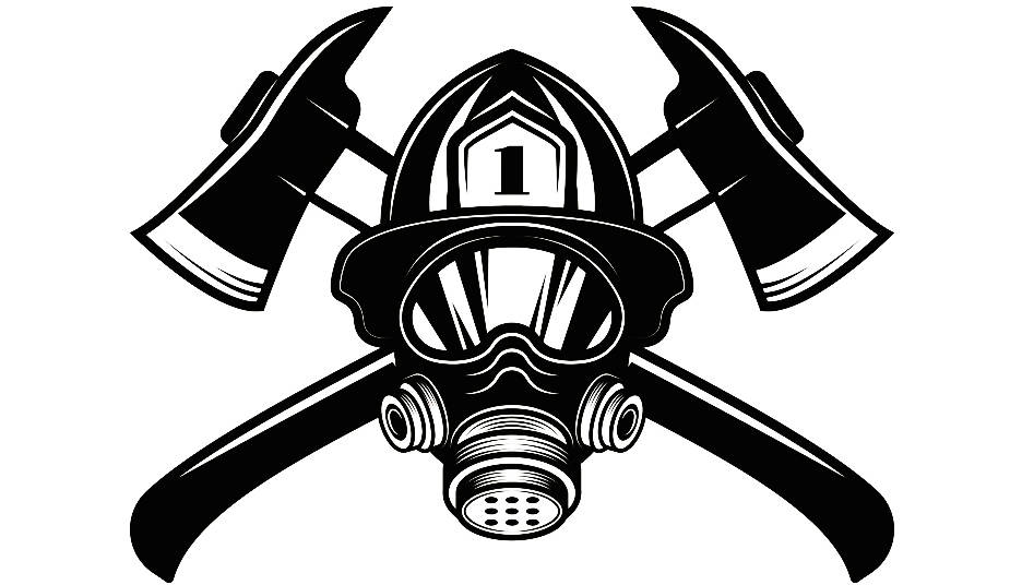 936x536 firefighter logo firefighting helmet mask axes fireman etsy - Firef...
