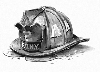 Firefighter Helmet Back Drawing Related Keywords Suggestions - Firefighter Helm...