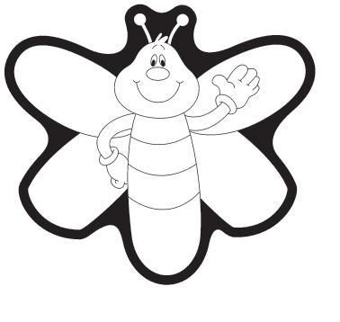 378x358 Firefly Clipart - Firefly Insect Drawing