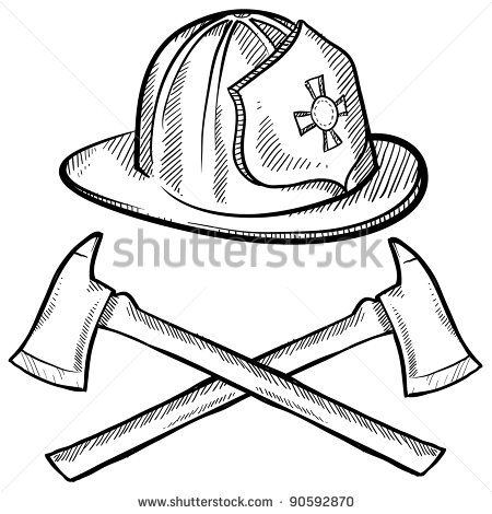 450x470 huge collection of 'fireman helmet drawing' download more than - Fireman Drawing