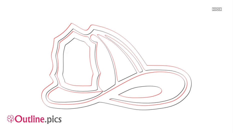 934x534 Firefighter Hat Drawing Outline Outline Pics - Fireman Hat Drawing