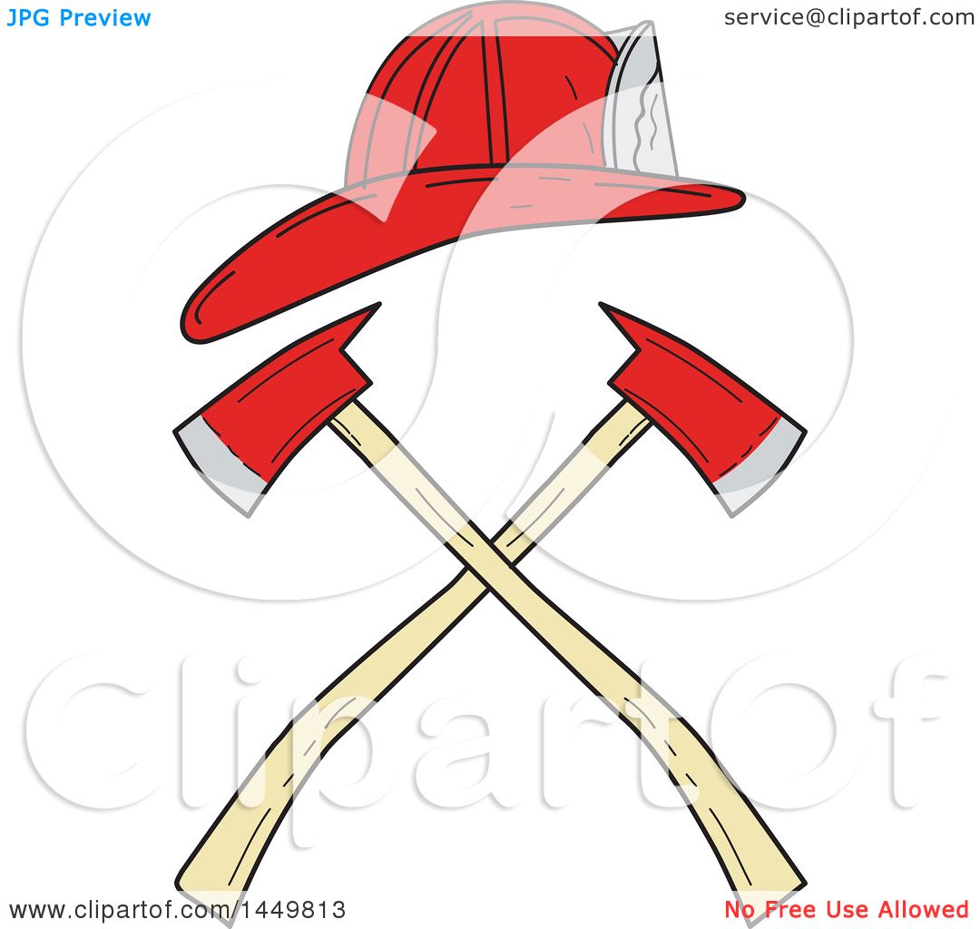 Fireman Hat Drawing at PaintingValley.com | Explore collection of ...