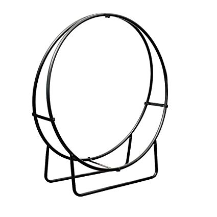 425x425 hio large heavy duty firewood racks inch round - Firewood Drawing